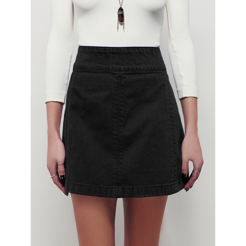 Free People | Zip To It Mini Skirt